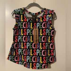 Nooworks Women’s “Special” Print multicolor Muscle Tee